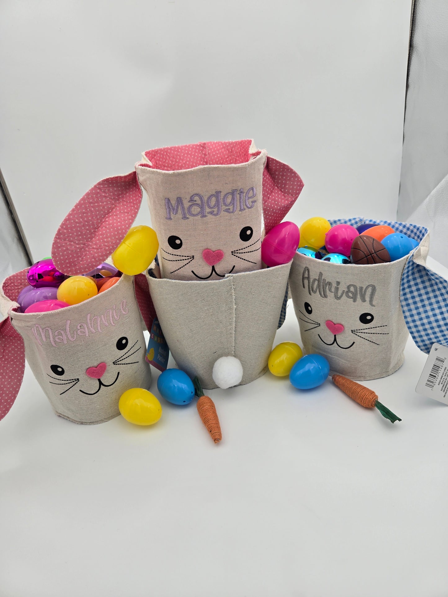 Personalized Easter Basket Embroidery