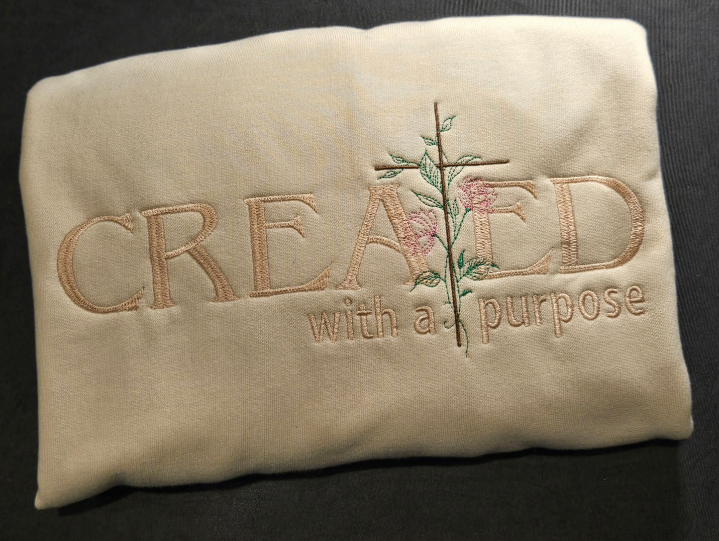 Created with a purpose Embroidered top