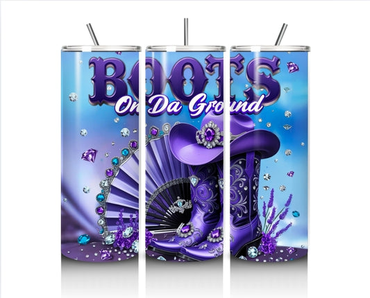 Boots on the Ground- 20oz Tumbler Wrap (Sublimation)