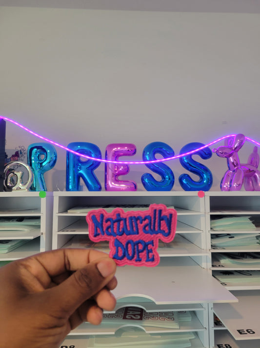 Naturally Dope - Hat Patch