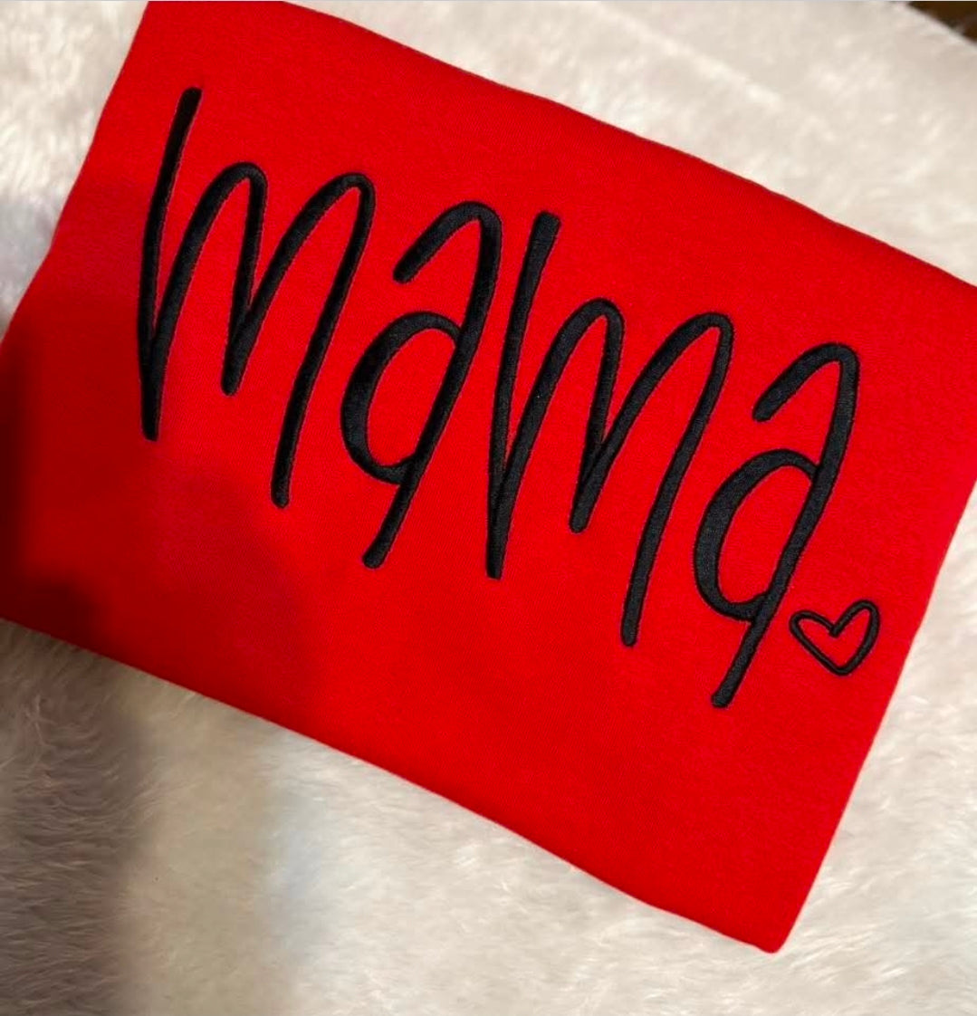 Mama Doodle Embroidered top