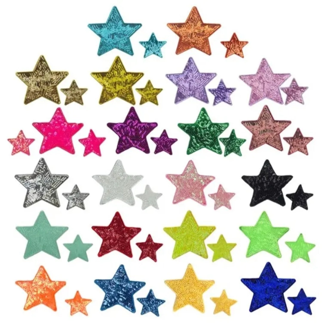 Sequin Star - Hat Patch