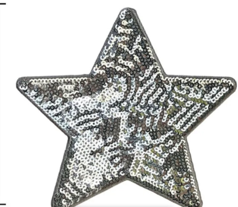 Sequin Star - Hat Patch