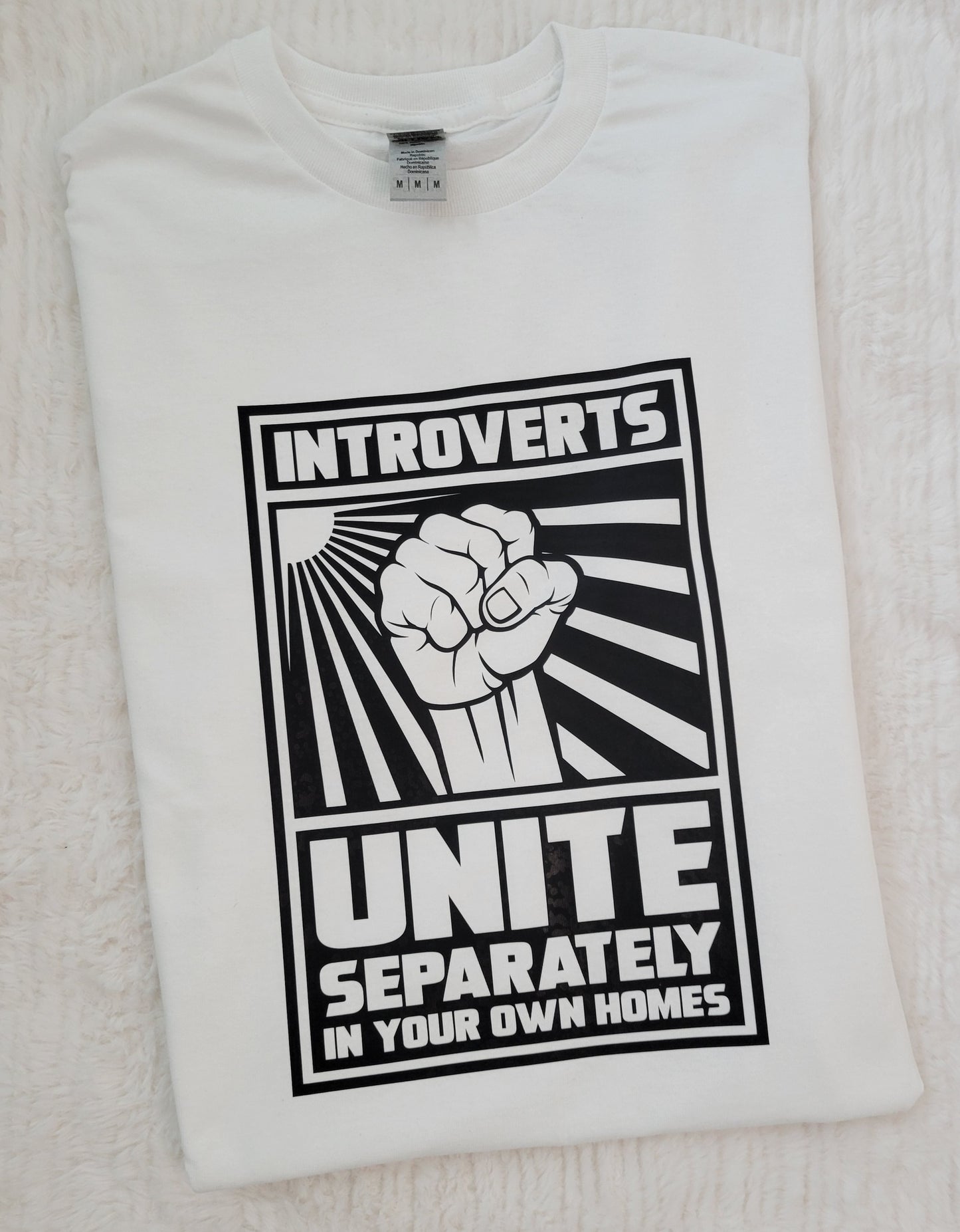 Introverts Unite tee